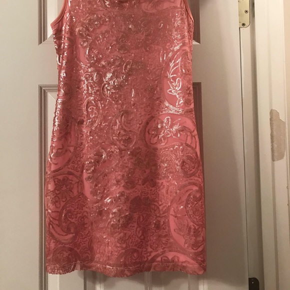 Light pink/ gold dress super cute - Picture 5 of 5